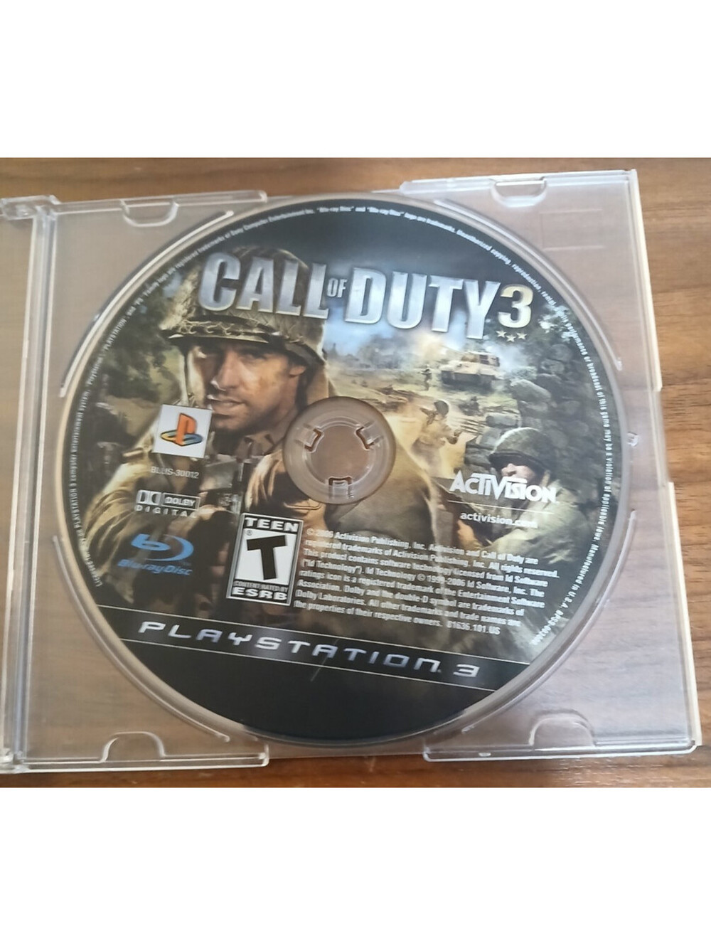 Call of Duty 3 (Sony PlayStation 3, 2008)